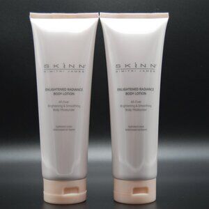 SKINN DIMITRI JAMES Enlightened Radiance Body Lotion 8 oz NEW & SEALED PACK OF 2